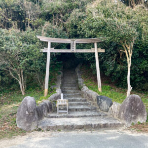 福岡県福岡市-志賀海神社の鳥居（撮影日：2025年1月8日）
