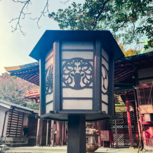 福岡県福岡市-志賀海神社の灯篭（撮影日：2025年1月9日）