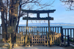 福岡県福岡市-志賀海神社の遥拝所（撮影日：2025年1月9日）